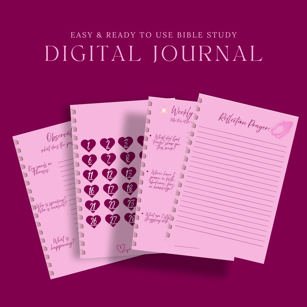 MY BIBLE STUDY JOURNAL TLL