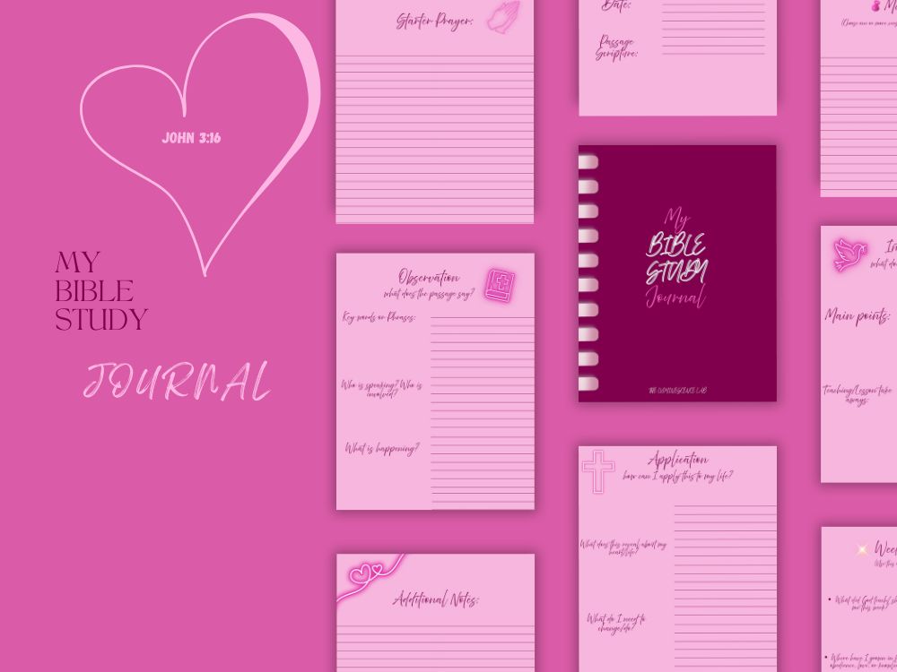 MY BIBLE STUDY JOURNAL TLL
