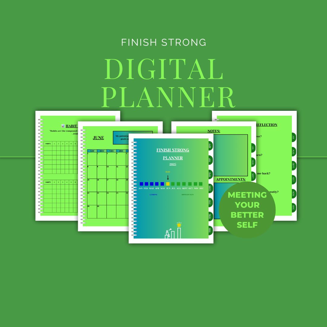 FINISH STRONG PLANNER TLL